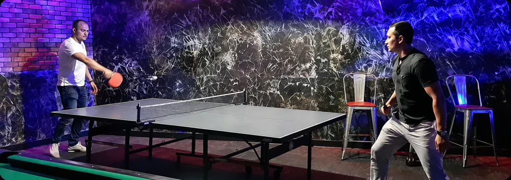 Ping Pong at SET Lounge & Billiards