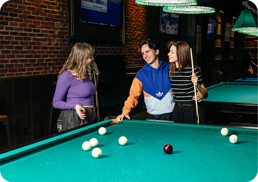 What Main Event Locations Have Billiards?