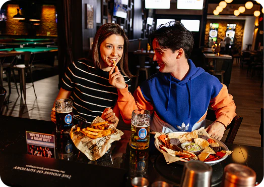 Eat, Drink & Watch the Game While You Unwind