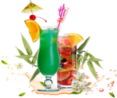 Spirits menu