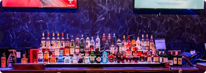 Bar at SET Lounge & Billiards